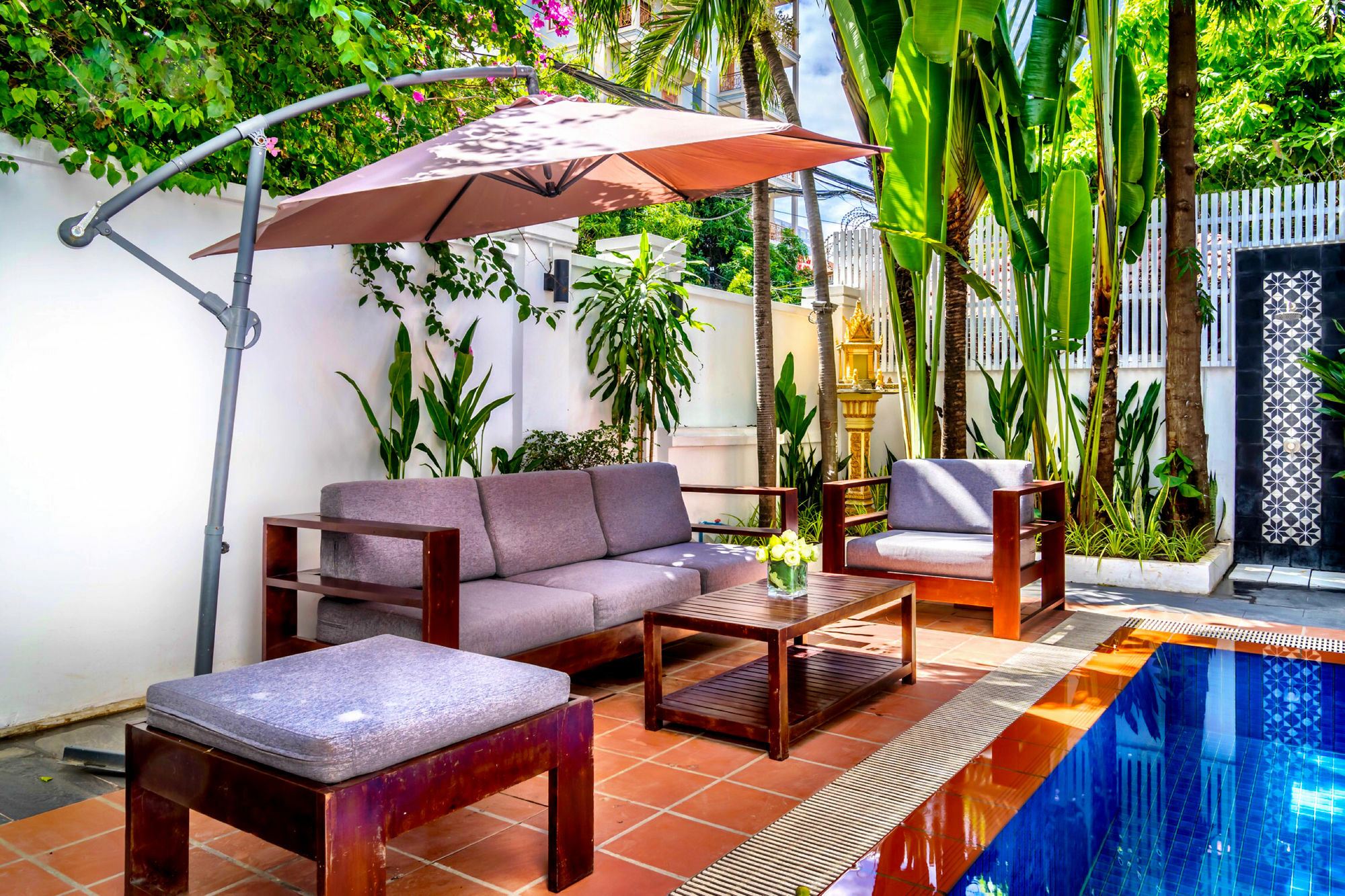 Villa Samnang Phnom Penh Esterno foto